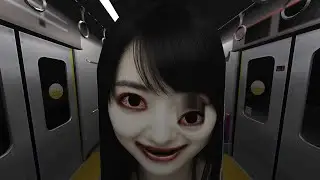 恐ろしい顔面が笑って追ってくる『恐怖の電車』のホラーゲームが怖すぎる【４番線  Platform 4】（絶叫あり）