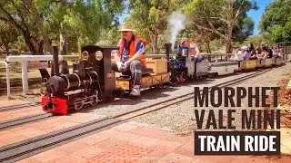 Morphett Vale Mini Train Station, mini train ride