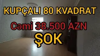 KİM SATAR❓KUP&Ccedil;ALI 80 KVADRAT ŞƏXSİ EV❗CƏMİ 38.500                                 #mulkevalqısatqısı