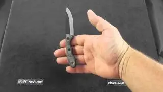 TPMSKBLM TOPS Mini Scandi Knife Black Linen