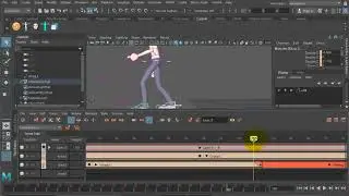 Maya Time Editor 8. Blend IK & FK