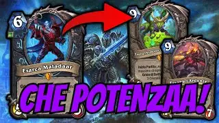 💀Death Knight &Egrave; TOTALMENTE ROTTO&hellip;!🔥Top 500 Legend! | Hearthstone ITA