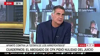 📢 CUADERNOS DE LAS COIMAS:  ABOGADO DE CRISTINA KIRCHNER PIDIÓ LA NULIDAD DEL JUICIO