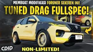 MEMBUAT MOBIL FORTUNER TUNED DRAG FULLSPEC CUMI NGEBUL CDID - Car Driving Indonesia Roblox