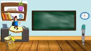 Animated Screen Background EDUCATION for Virtual/Online Classroom