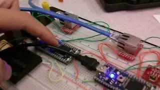 Remote Monitor with TCP and RFID Demo