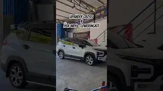 Modifikasi xpander cross ganti velg dan lowering kit hsr jdm look || TOKO VELG RACING HSR SURABAYA