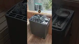 🌿 EOS Bi-O Tec W &ndash; Sauna Heater with Vaporizer 🌿 #sauna #saunadesign #saunainstallation #saunastove