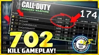 WORLDS MOST KILLS IN 1 GAME OF CALL OF DUTY! 702 KILLS! (WORLD RECORD)
