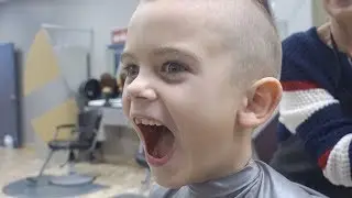 HE LOOKS HAPPY! | HE LOVES HIS HAIRCUT AT GREAT CLIPS | PRANKING DAD