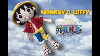 Monkey D. Luffy Amigurumi 2/4 (SUBS 🇺🇸🇧🇷) #luffycrochet #onepiece #luffytejido