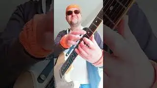 Playing guitar melodically using tapping technique #shorts #guitar #technique #fingerstyle