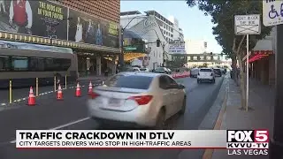 City of Las Vegas addressing traffic issues downtown