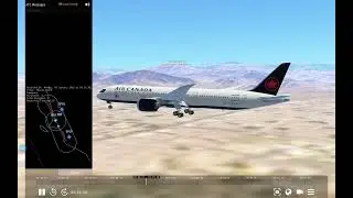 Smooth b787-9 landing in Lima(Infinite Flight)