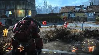 Flames power armor paint job location on a X-01