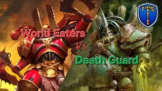 Warhammer Wednesday Mortarion's Hammer vs Khorne Daemonkin