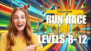 Run Race 3D Levels 8-12: Epic Parkour Madness! 🏃&zwj;♂️🔥