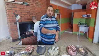 🇹🇳🇹🇳🇹🇳 ملك المشاوي التونسية  : علّوش وغلال البحر  🇹🇳🇹🇳🇹🇳