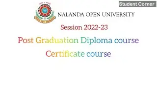 NOU Examination schedule | Nalanda Open University