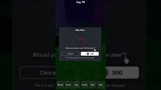If DoBig Studios bought 99 Nights in the Forest 😂 #roblox #shorts