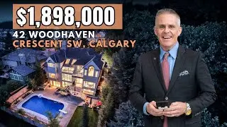 You WON'T Believe This Calgary Luxury Home&rsquo;s Backyard Transformation | Tour 42 Woodhaven Crescent!