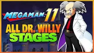 Megaman 11 - All Dr. Wily Stages (GEAR FORTRESS) + Ending & Credits