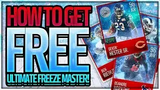 HOW TO GET A FREE 96 OVR ULTIMATE FREEZE MASTER! FREE 2 PLAY GUIDE! Madden Mobile 18