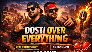 DOSTI OVER EVERYTHING 🔥 | Friendship Rap Song | Real Friends Only