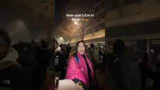 The best New Year Celebration I have ever experienced 😍 #berlin #germany #newyear