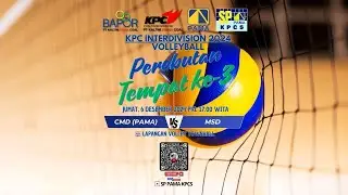 LIVE BAPOR KPC 2024 PEREBUTAN TEMPAT KE-3 CMD (PAMA) VS CPHD