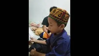 Abza ngaji bareng Abang Reza