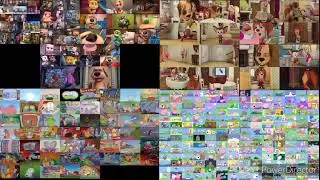 4 created AAO videos playing at once. #9. созданных видео ВС сразу №9.