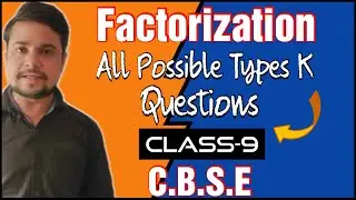 Factorization Class 9 RS Aggarwal | Factorization Theorem | factorization |