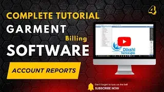 Garments Billing Software Accounts & Reports Explained | Day Book, Ledger, P&L & Balance Sheet