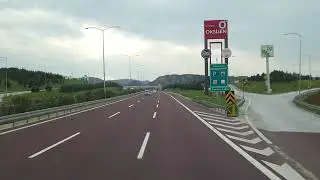 Eskihisar _Tavşanlı Negmar feribotu ile Orhangazi arası otoban yol manzarası