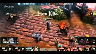 Vainglory Autumn Finals- Crazy Ardan Double Kill against LiberationX
