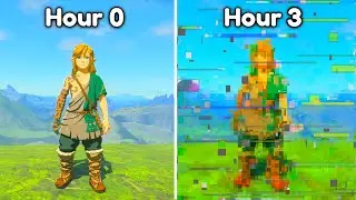 Can you beat TOTK if the Resolution Drops every minute?