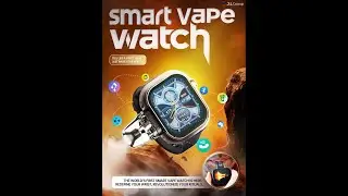 Smart Watch Vape Review: The Fusion of Fashion and Technology #fashionvideo #technologynews
