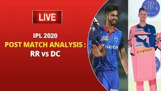 IPL 2020 Live: RR vs DC | Post Match Analysis Live | Sports Today