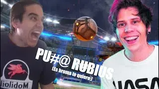 RUBIUS CASI ME DESTRUYE EN EL ROCKET LEAGUE.