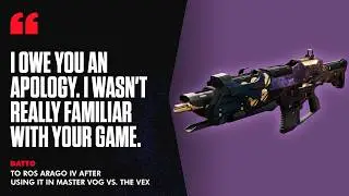 The Ros-Arago 4 auto rifle is WAY better than I thought.