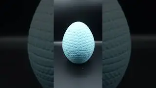 3D PRINTED KNITTED EASTER EGG!! (COOL EASTER 3D PRINTS)
