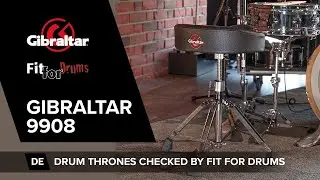 Gibraltar 9908 Drum Throne gepr&uuml;ft von FIT FOR DRUMS (German)
