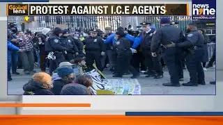 Anti-ICE Protest At Columbia University Shuts Down Broadway, 12 Arrested | News9