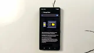 как включить функцию общего доступа к хранилищу на Samsung Galaxy S25 Ultra