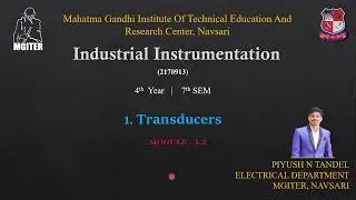 II_ 1.2 Transducer | GTU electrical 7th SEM