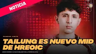 DOTA 2: TAILUNG es el NUEVO MIDLANER de HEROIC - Pancho Justo