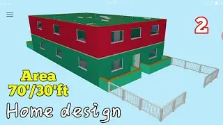 House plan Area 50'/30'ft || Riko Plan 0005