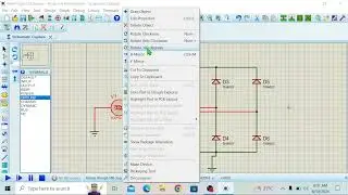 3-phase full wave rectifier in proteus | Circuit design in proteus