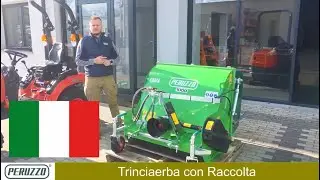 Presentazione trincia con raccolta mod. KOALA prodotte dalla PERUZZO